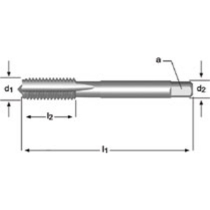 Hand Tap 7/8 inchx9 DIN 351