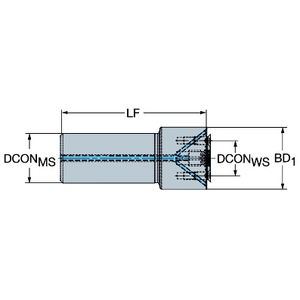 COROMANT ADAPTER CIL SCHACHT -DOORN CY32-X22-040-095