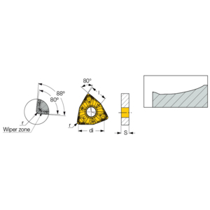 ISCAR DRAAIWISSELPL. ISO NEG WNMX 080716-M4PW IC8150 5508505