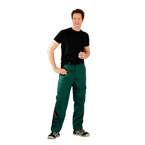 HERREN BUNDHOSE HIGHLINE GN/SW/ROT 64 PP608212964, 65% Polyester und 35 % Baumwolle, 285 gr/m²