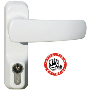 MODULE BEQUILLE ET CYLINDRE GRAND MODELE C/F BLANC