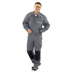 2113094 Canvas 320 Bundjacke grau/schwarz Gr. 94