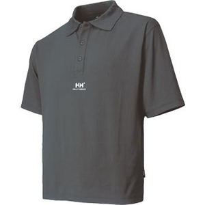 POLO LIVERPOOL NOIR TS NYLON TACTEL 3 BOUTONS