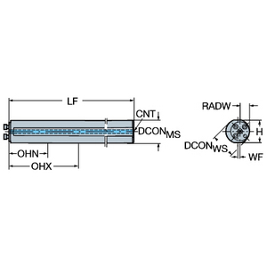 ADAPTATEUR QUEUE CYL. VERS COROTURN SL
