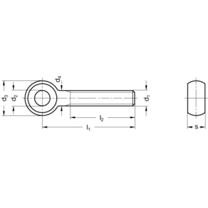 GN1524-M8-70 Augenschraube