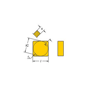 COROMANT T-MAX DRAAIWISSELPLAAT SNGN 12 04 16T01020 650