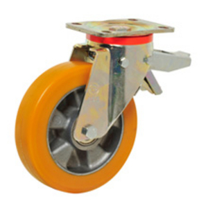 RUOTA 65HT 180X50 POLIURETANO TR ALTO SPESSORE NUCLEO ALL SUPP. ROT. PIASTRA P FRENO POST. REGIST. 655505