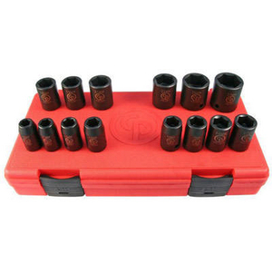 DOUILLE A CHOC 1/2' COFFRET 14P