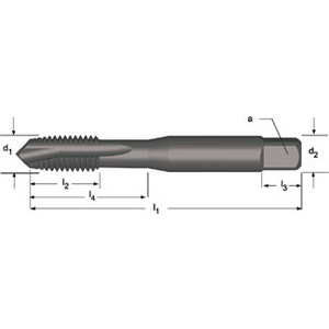 Machine tap 1/4 inchx26 ISO 529