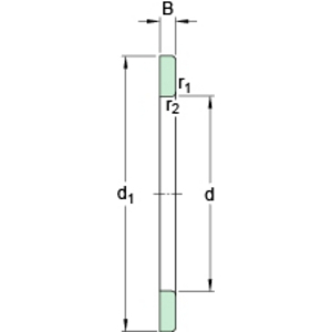 WS 81109 (SKF) Wellenscheibe SKF