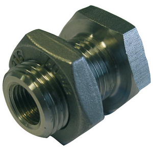 RACCORD BP20 INOX 316 TRAVERSE DE CLOISON F1/4