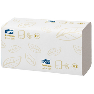 TORK HANDDOEK Z-VOUW 2LG H3 WIT PREM 100278 (DS=15X200ST)
