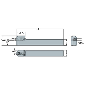 ADAPTATEUR MANCHE RECTANGULAIRE VERS COROTURN XS