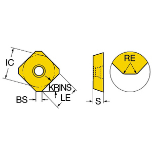 COROMANT COROMILL245 FREESWISSELPLAAT R245-18 T6 M-KM 3330
