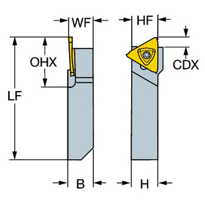 COROMANT COROCUT 3 SCHACHT STEKEN QS-RF123T06-1212B