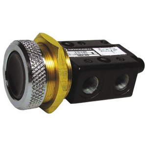 DISTRIBUTEUR A TIROIR 3/2 G 1/8 BOUTON RESSORT
