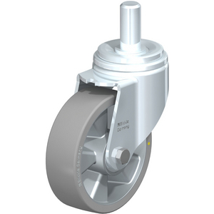ROULETTE PIVOTANTE EN TOLE DACIER, VERSION FORTES CHARGES,