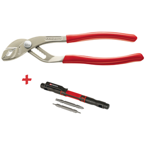 PINCE MULTIPRISE STD 250MM + TOURNEVIS STYLO 4EN1