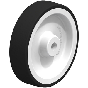 POTH 200/20XR Rad mit Polyurethan-Laufbelag, schwerer Polyamid-Radkörper