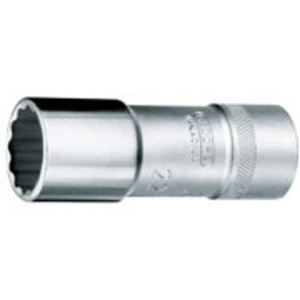 GEDORE DOPSLEUTEL 1/2" LANG UD-PROFIEL 13/16" D 19 L 13/16AF