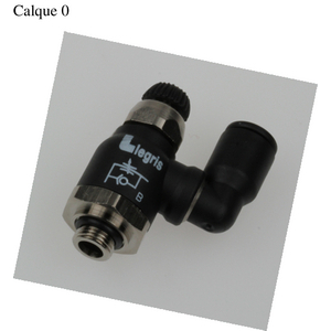 7041 - FLOW REGULATOR SWIVEL OUTLET SUPPLY BSP PARALLEL