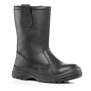 BOTTE FOURREE PERLITE S3 P43 CUIR NOIR SEMELLE/COQUE ACIER