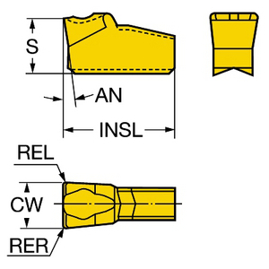 PLAQUETTE TRONCONNAGE Q-CUT N151.2-600-4E 1145
