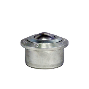 BILLE PORTEUSE A SOCLE CYLINDR. INOX ACIER CHARGE 350KG