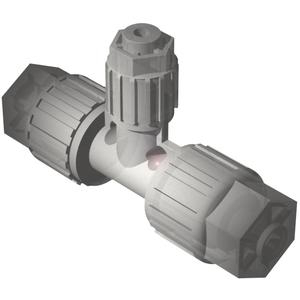 SMC PFA T-FIT 1" SL X 3/4" SL X 1" SL LQ3T6A-R1