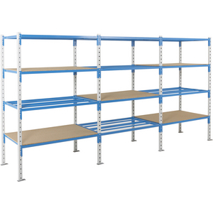 Multi-tier installations shelves G-STORAGE Dimensions mm 2000x1260x600