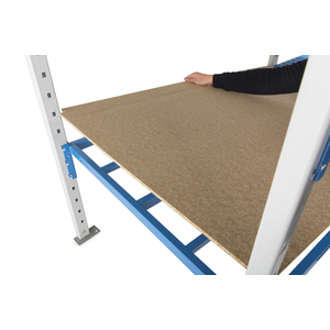 Multi-tier installations shelves G-STORAGE Dimensions mm 2000x1260x600