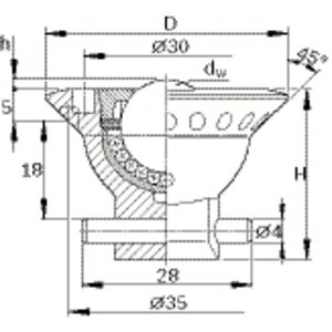 R-0530-005-20 Kugelrolle