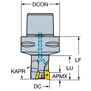 COROMANT COROMILL 390 HOEKFREES R390-032C4-11M