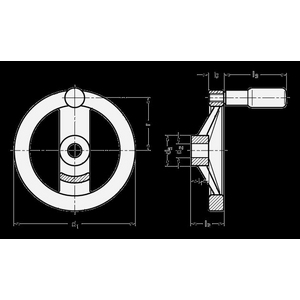 GN322-200-B18-A Handrad (A4)
