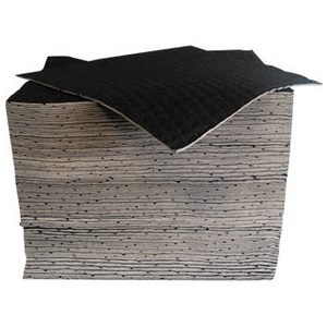 FEUILLE ABSORBANTE NOIRE 40X50CM UNIVERSEL (COLIS 100 FEUILLES)