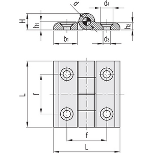 428652 - CERNIERA ALLUMINIO CMM-AL-50-SH-6