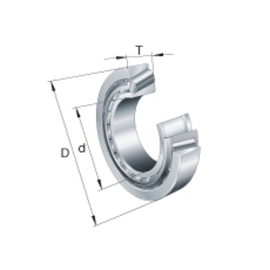 TIMKEN 09067/09196 KEGELLAGER EENRIJIG