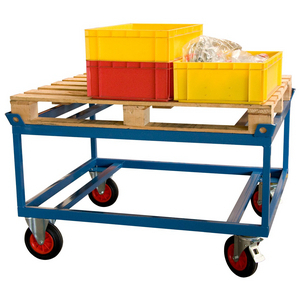 ROULEUR 500KG 1200X800 MODELE HAUT R. CAOUTCHOUC