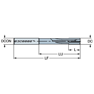 COROMANT COROREAMER 435 VHM RUIMER 435.B-1001-A1-XF H10F