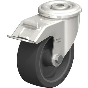 LIXR-POSI 100G-FI-OF Hitzebeständige Edelstahl-Lenkrolle TempLine Comfort