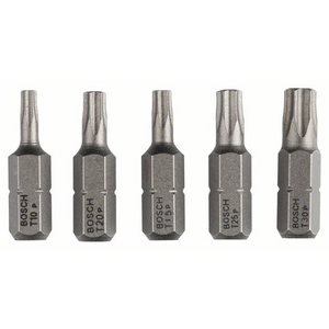 BOSCH SCHROEFBIT EXTRA-HARD T10-T30 25MM (PK=5ST) 2607001768