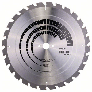 BOS-2608640693 Kreissägeblatt HW n 400x30 mm 28 Z FWF Bosch