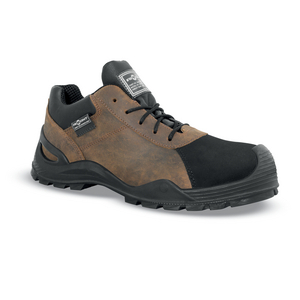 CHAUSS BAS ARTIS S3 SRC CUIR P42 PULLUP MARRON RENF. ANTIABRAS