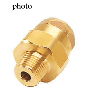 Fitting Male Stud BSPT Metric 6105