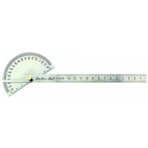 RAPPORTEUR ANGLE CAP.240MM ACIER INOX