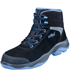 GTX 575 XP S3 W10 GR.39 Stiefel SOFT Nubukleder Stahlkappe black royal blue