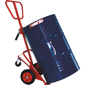DIABLE POUR FUT 350KG 580X670X1450 R. PNEUM