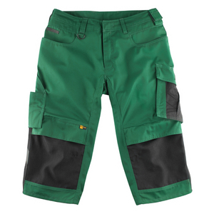 14149-442-0309 GR. C49 GRÜN/SCHWARZ Dreiviertel-Hose Altona 65% PE/35% BW