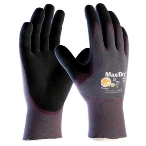 GANT MAXIDRYOIL END. NITRILE T10 SANS COUTURE NYLON DOS AERE