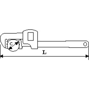 CLE SERRE-TUBES 632-10 UC 2